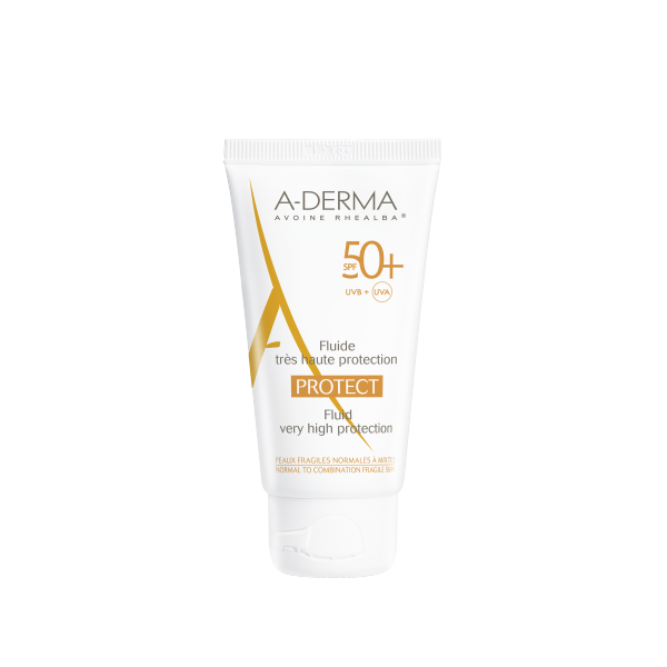 A-DERMA Protect Fluide Solaire SPF50+ - 40ml